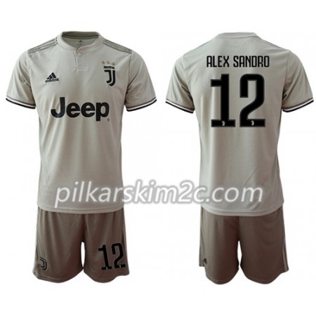 Koszulka Juventus Alex Sandro 12 Dziecięca Precz 2018-2019 - Koszulki Piłkarskie